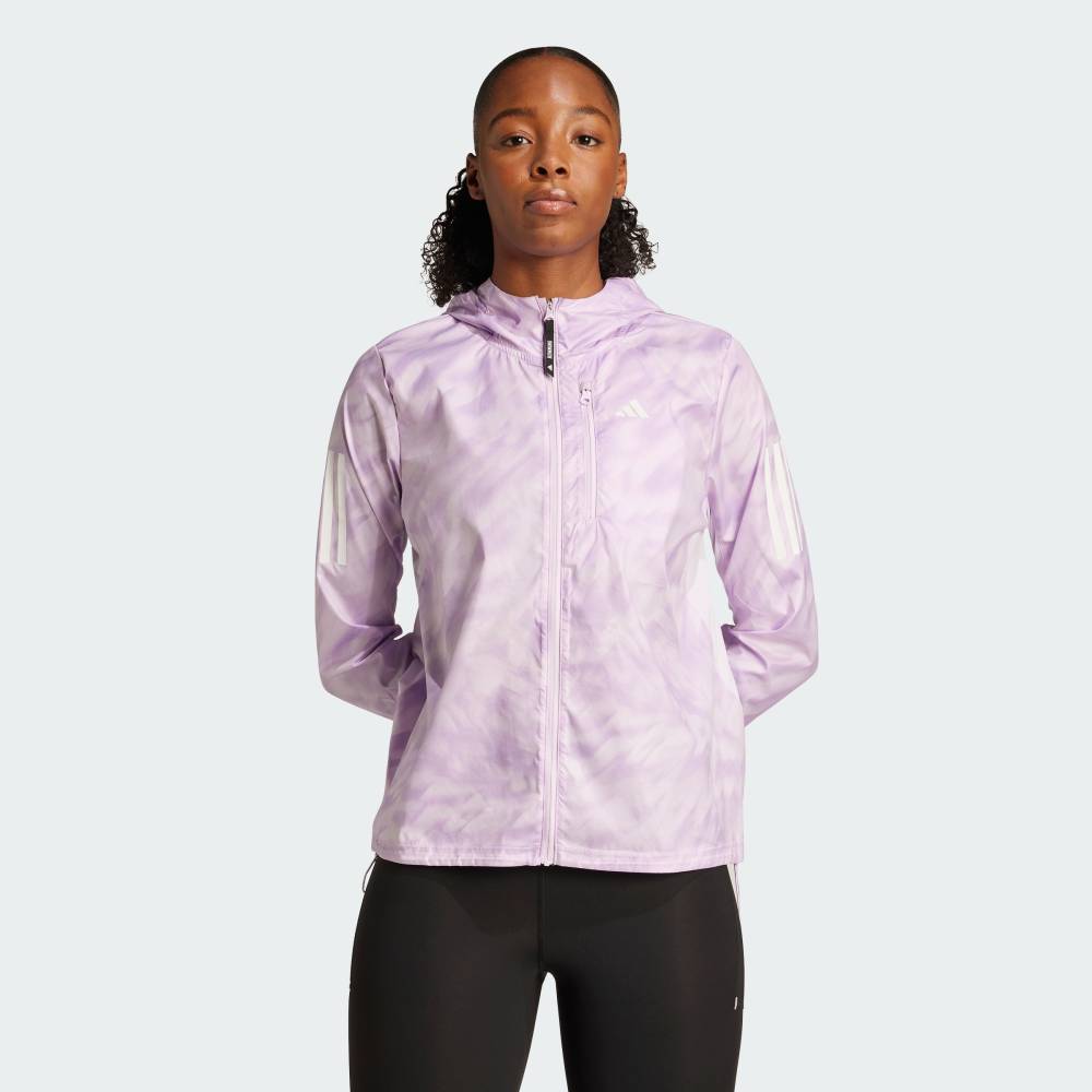 【公式】アディダス adidas 返品可 ランニング オウン ザ ラン総柄プリントジャケ...