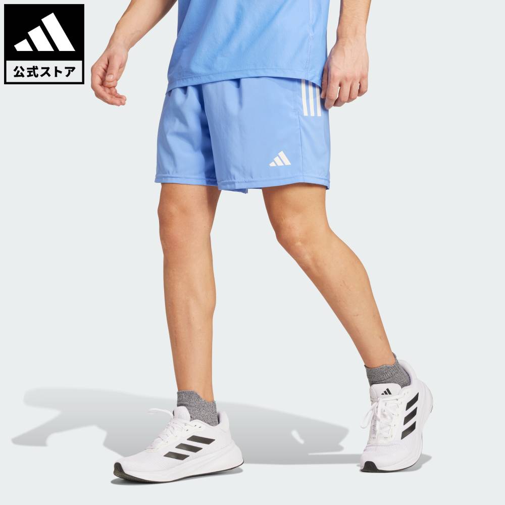 【送料無料】 【公式】アディダス adidas 返品可 ランニング オウン ザ ラン ショーツ パフォーマンス メンズ ウェア・服 ショートパンツ・短パン 青 ブルー JX2243