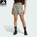 【公式】アディダス adidas 返品可 ジム・トレーニング ワークアウト エッセンシャルズ ウーブン ショーツ プリント パフォーマンス レディース ウェア・...