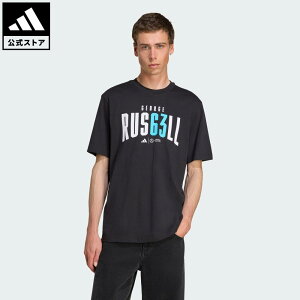 【公式】アディダス adidas 返品可 モータースポーツ Mercedes-AMG PETRONAS F1チーム ジョージ・ラッセル Tシャツ パフォーマンス メンズ ウェア・服 Tシャツ 黒 ブラック JZ8905