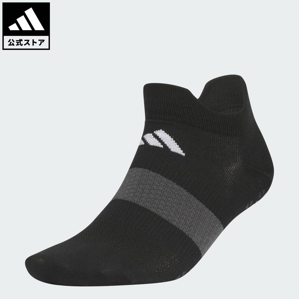  【公式】アディダス adidas 返品可 ランニング ランニングソックス パフォーマンス ユニセックス アクセサリー ソックス・靴下 黒 ブラック KE9074