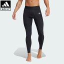 【公式】アディダス adidas 返品可 サッカー テックフィット ロングレギンス パフォーマンス メンズ ウェア・服 タイツ・レギンス 黒 ブラック JN73...