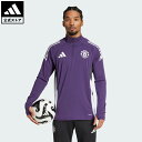 【公式】アディダス adidas 返品可 サッカー マンチェスター・ユナイテッド ティロ 25 コンペティション トレーニングトップス パフォーマンス メンズ ウェア・服 ジャージ 紫 パープル JP3124