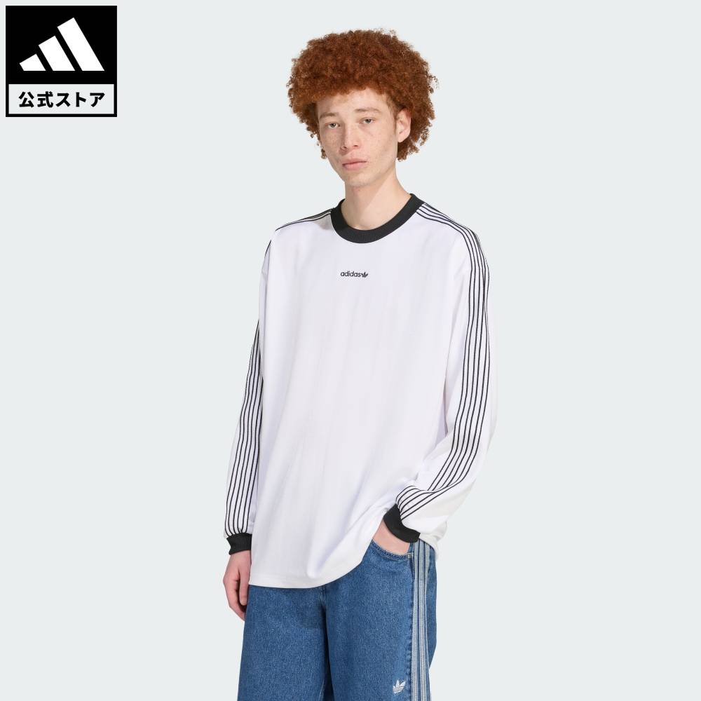 【ポイント20倍 11/20 20:00〜11/27 01:59】 【公式】アディダス adidas 返品可 ライフスタイル 長袖ジャージー オリジナルス メン...
