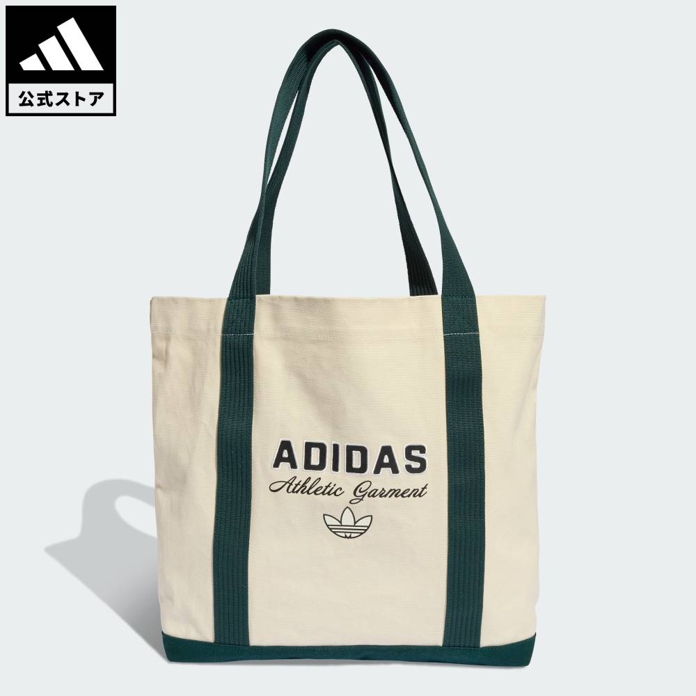 【公式】アディダス adidas 返品可 ライフスタイル アディダス オリジナルス アスレチック デプト　トート バッグ オリジナルス ユニセックス アクセサリー バッグ・カバン 白 ホワイト KF2041