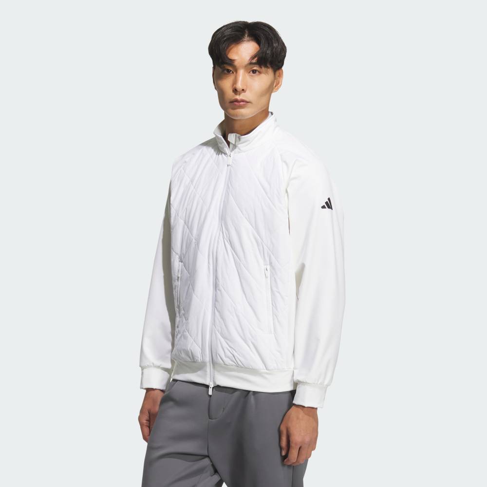 【30％OFFクーポン対象 03/13 00:00～03/18 23:59】 【公式】アディダス adidas 返品可 ゴルフ 【ゴルフ】メンズ COLD. RDY ハイブリッド中わた入りジャケット パフォーマンス メンズ ウェア・服 ジャケット 白 ホワイト JL7952