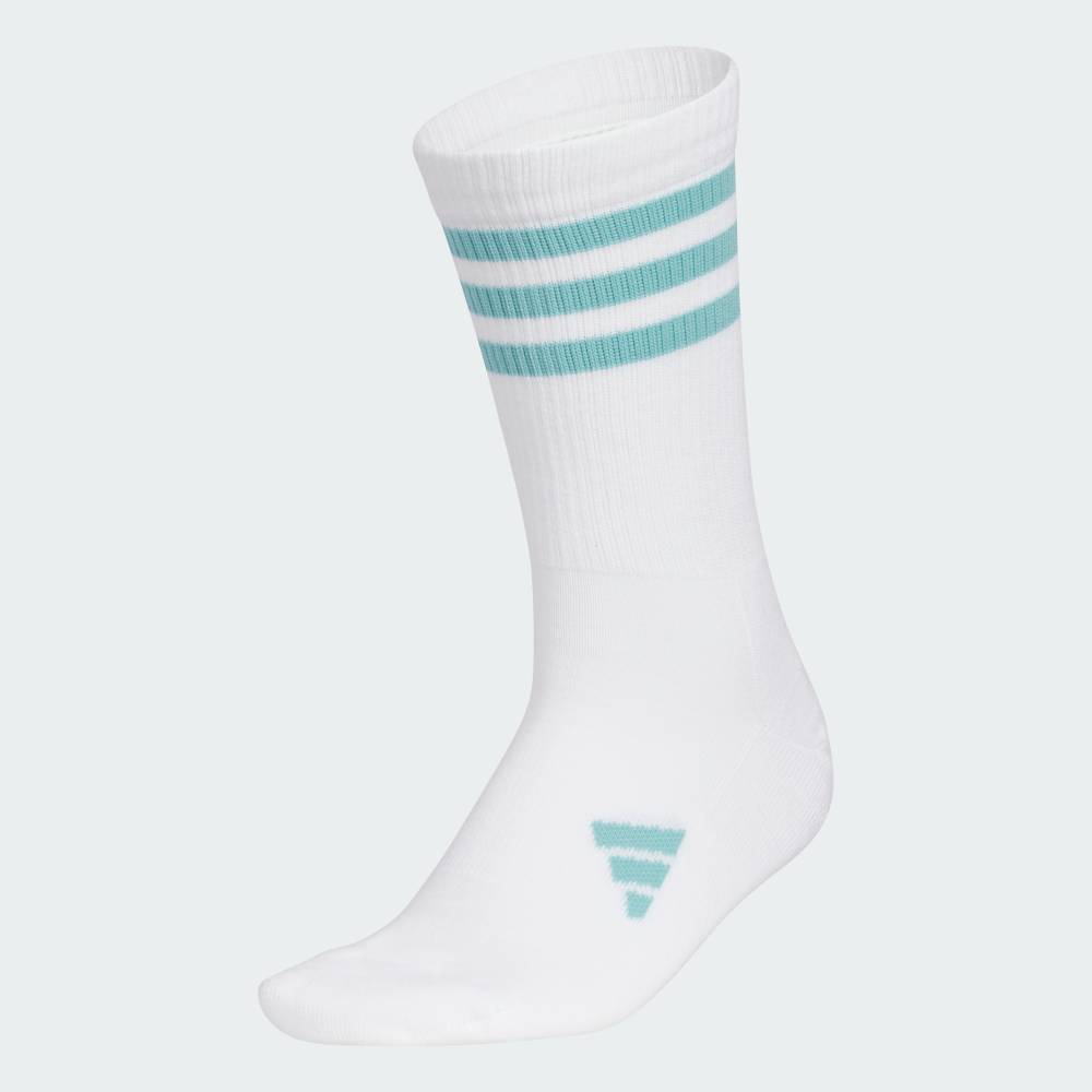 【公式】アディダス adidas 返品可 ゴルフ 【ゴルフ】クルー丈 スリーストライプ クッションソックス パフォーマンス レディース アクセサリー ソックス・靴下 白 ホワイト JM0222