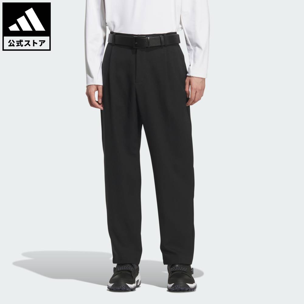 乐天商城 - 【公式】アディダス adidas 返品可 ゴルフ 【ゴルフ】EX STRETCH ACTIVE ワイドクラシック アンクルパンツ パフォーマンス メンズ ウェア・服 ボトムス 黒 ブラック JM2959