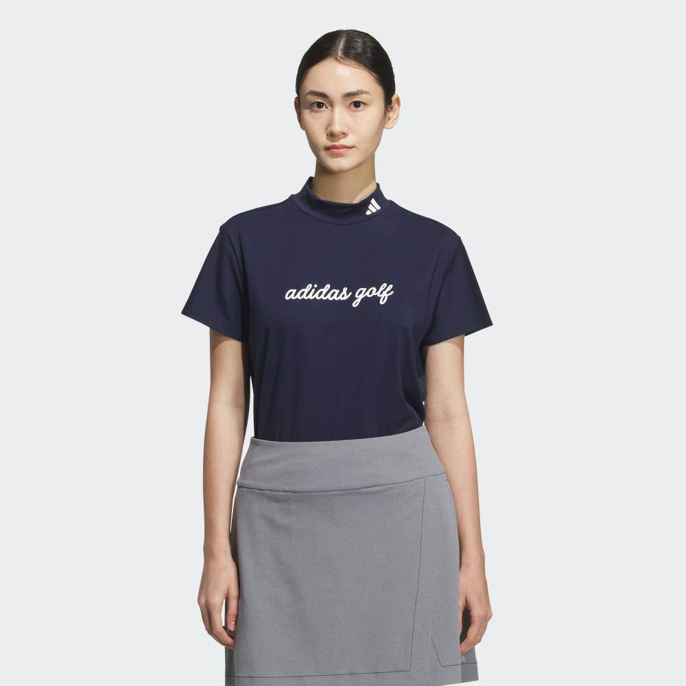 【20％OFFクーポン対象 04/14 20:00～04/20 23:59】 【公式】アディダス adidas 返品可 ゴルフ 【ゴルフ】HEAT. RDY モックネック 半袖 パフォーマンス レディース ウェア・服 ポロシャツ 青 ブルー JM3006