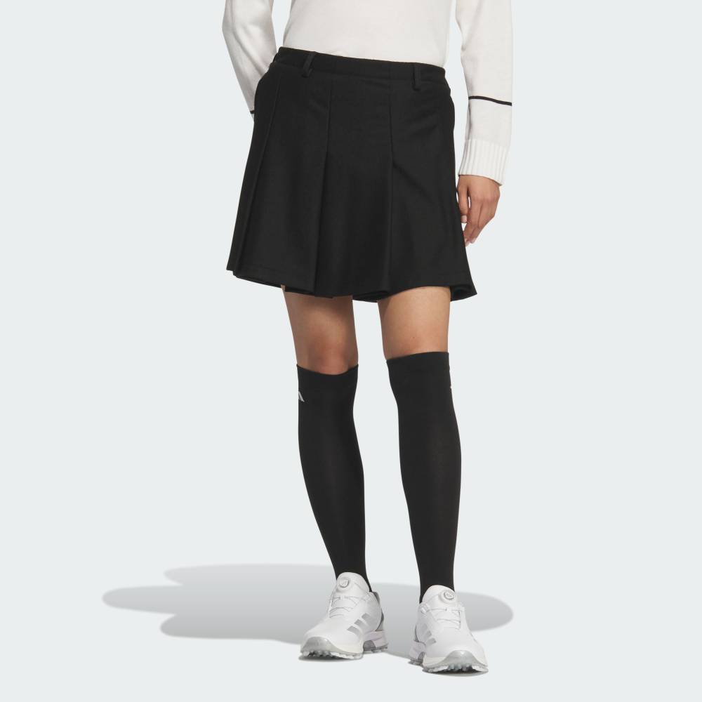 【20％OFFクーポン対象 05/09 20:00～05/20 23:59】 【公式】アディダス adidas 返品可 ゴルフ 【ゴルフ】プリーツスカート パフォーマンス レディース ウェア・服 スカート 黒 ブラック JM7134