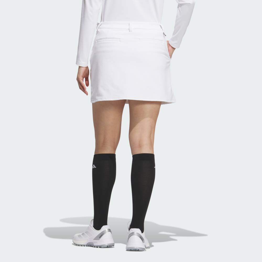 adidas Online Shop 楽天市場店の【公式】アディダス adidas 返品可 ゴルフ 【ゴルフ】EX STRETCH ACTIVE 撥水 スカート パフォーマンス レディース ウェア・服 スカート 白 ホワイト JM7199｜アングル3