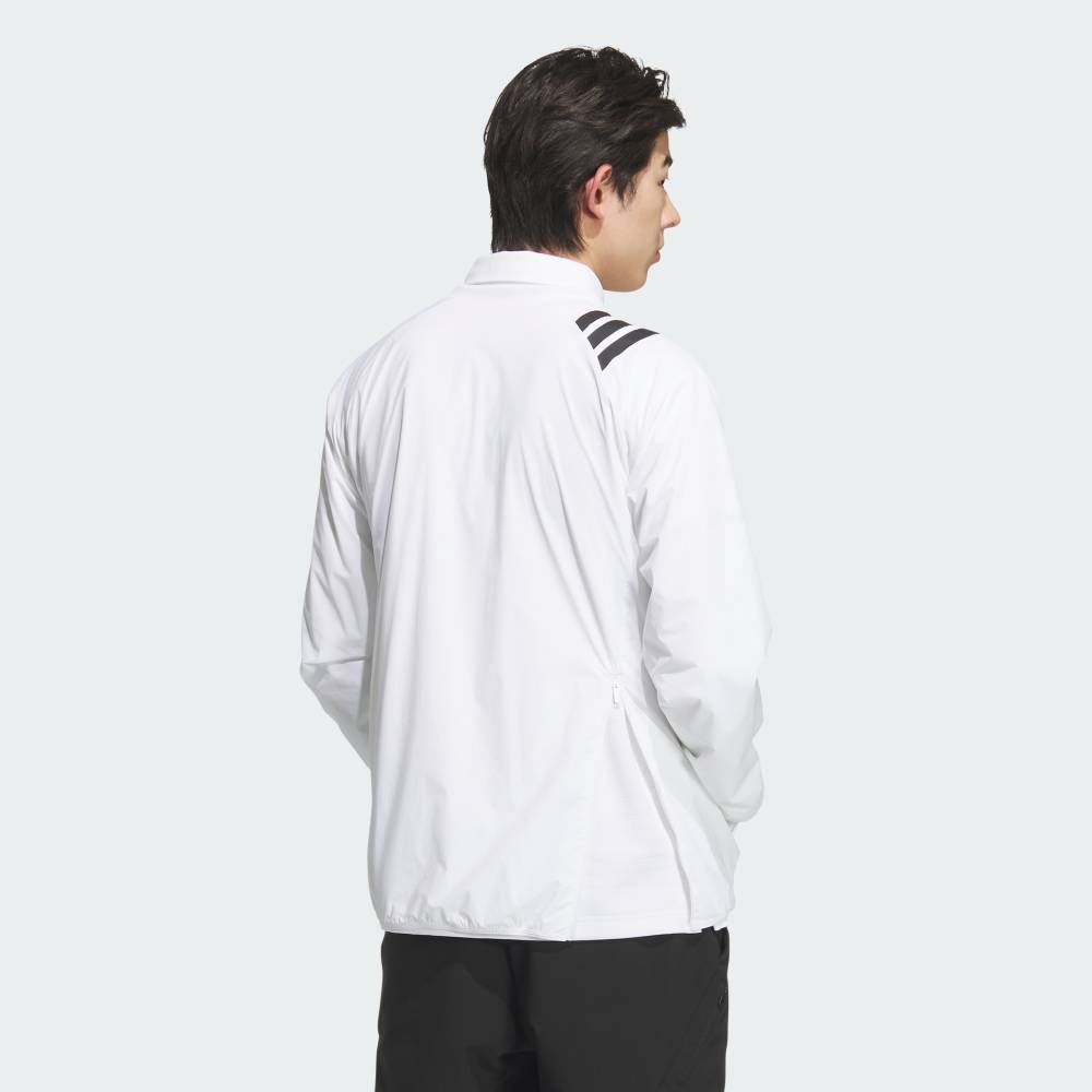 【公式】アディダス adidas 返品可 ゴルフ 【ゴルフ】クルー ジャケット パフォーマンス メンズ ウェア・服 ジャケット 白 ホワイト JL7950