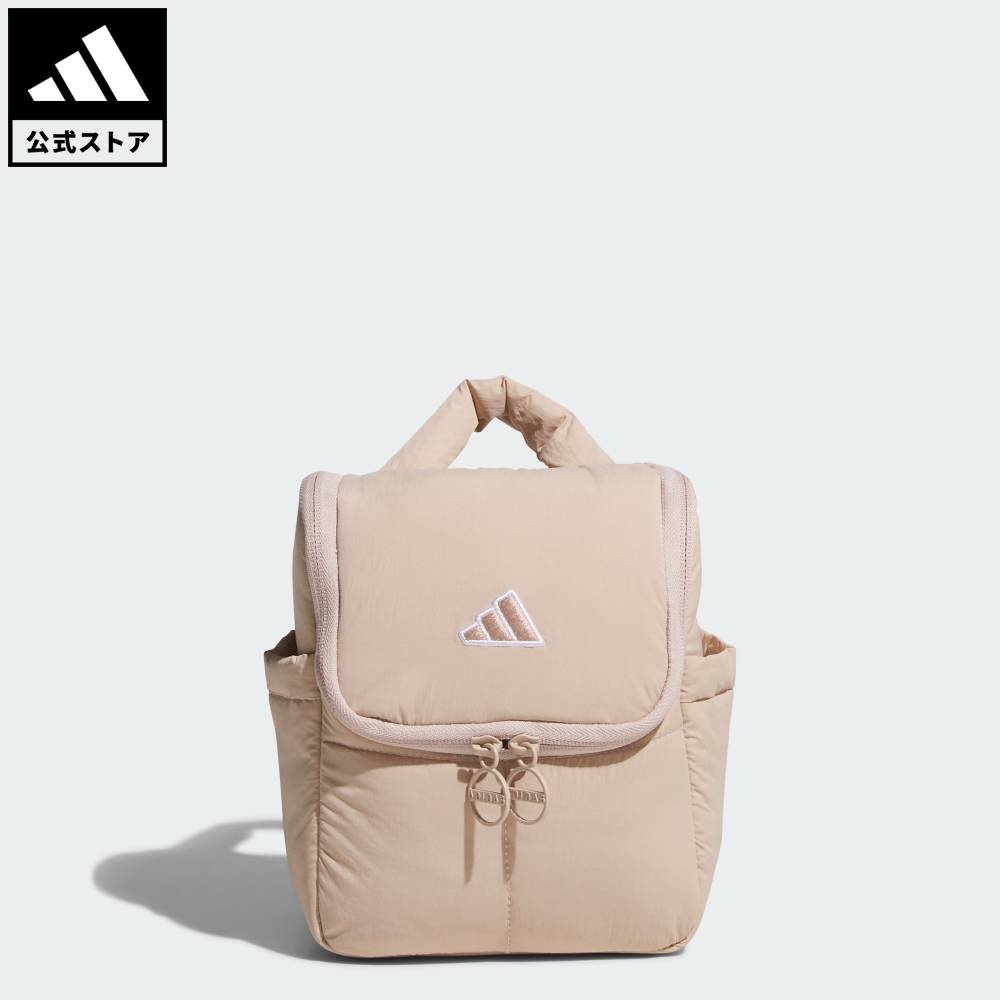  アディダス adidas 返品可 ゴルフ キルティングポーチ パフォーマンス レディース アクセサリー バッグ・カバン ブラウン JM0211