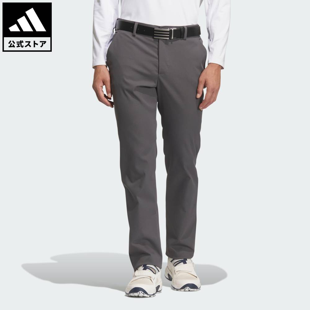 乐天商城 - 【30％OFFクーポン対象 05/09 20:00～05/20 23:59】 【公式】アディダス adidas 返品可 ゴルフ 【ゴルフ】EX STRETCH ツイストウィーブ 撥水 ドビーパンツ パフォーマンス メンズ ウェア・服 ボトムス グレー JM2961