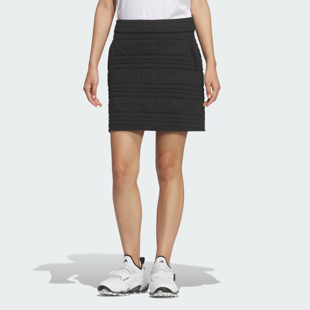 【20％OFFクーポン対象 2/19 0:00～2/23 23:59】 【公式】アディダス adidas 返品可 ゴルフ 【ゴルフ】中わた入りスカート_50 パフォーマンス レディース ウェア・服 スカート 黒 ブラック JM2977