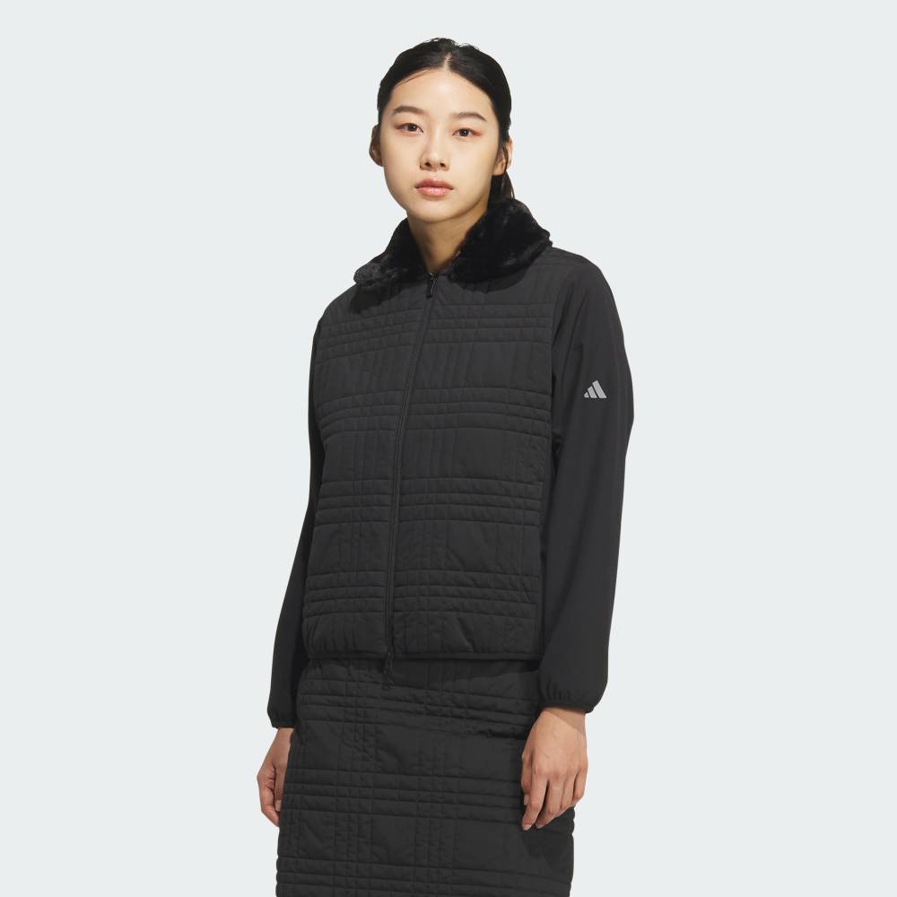 【公式】アディダス adidas 返品可 ゴルフ 【ゴルフ】COLD.RDY 中わた入りジャケット パフォーマンス レディース ウェア・服 ジャケット 黒 ブラック JM2983