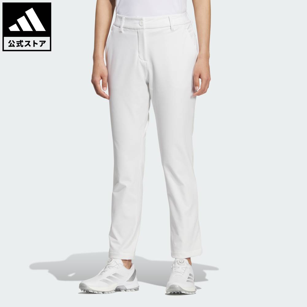 【公式】アディダス adidas 返品可 ゴルフ 【ゴルフ】EX STRETCH ACTIVE COLD.RDY 撥水 パンツ パフォーマンス レディース ウェア・服 ボトムス 白 ホワイト JM2989