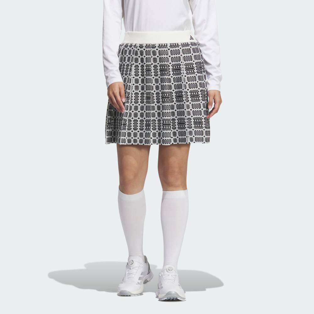 【20％OFFクーポン対象 2/19 0:00～2/23 23:59】 【公式】アディダス adidas 返品可 ゴルフ 【ゴルフ】フルファッション プリーツスカート_45 パフォーマンス レディース ウェア・服 スカート 白 ホワイト JM7200