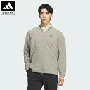 【公式】アディダス adidas 返品可 ゴルフ 【ゴルフ】防風フルジップジャケット パフォーマンス メンズ ウェア・服 ジャケット ベージュ JM9544