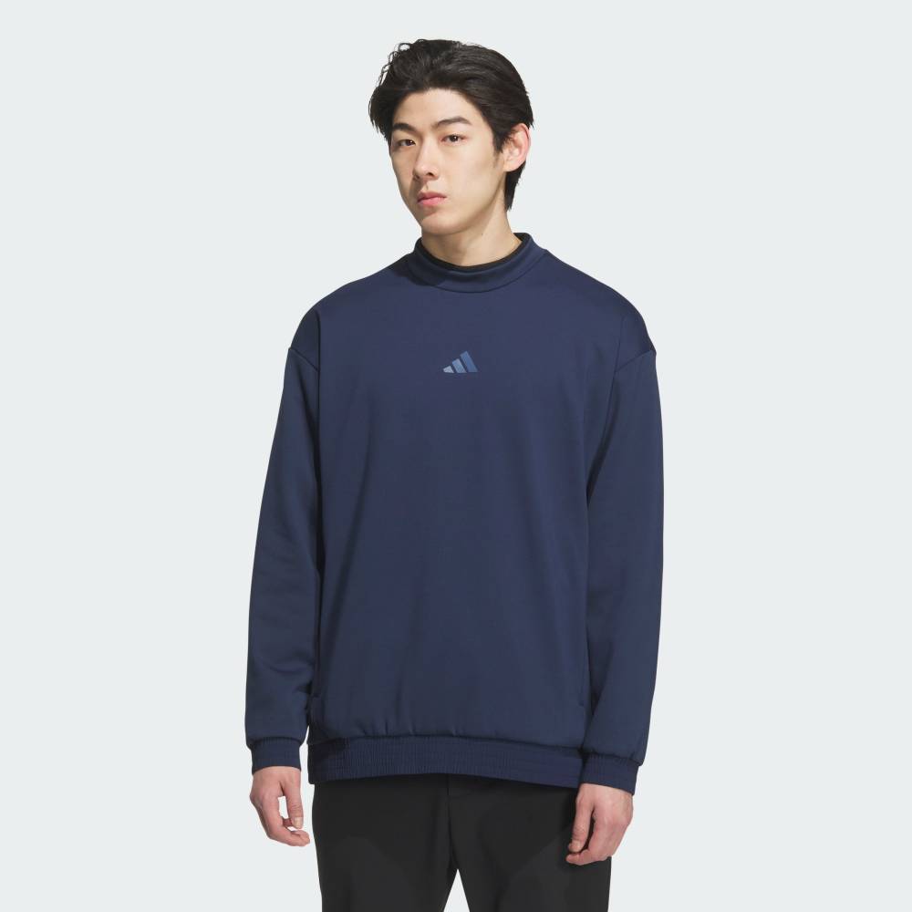 【20％OFFクーポン対象 2/19 0:00～2/23 23:59】 【公式】アディダス adidas 返品可 ゴルフ 【ゴルフ】スウェットシャツ 長袖 パフォーマンス メンズ ウェア・服 スウェット（トレーナー） 青 ブルー JM9584