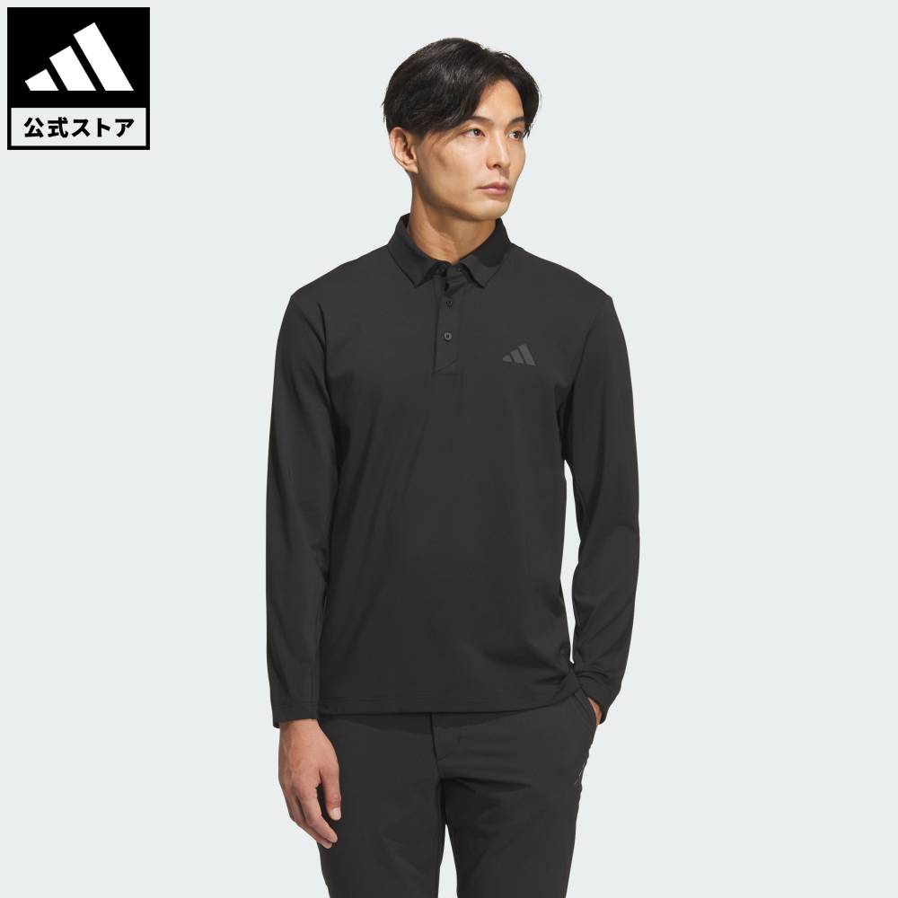 【20％OFFクーポン対象 05/09 20:00～05/20 23:59】 【公式】アディダス adidas 返品可 ゴルフ 【ゴルフ】COLD. RDY長袖シャツ パフォーマンス メンズ ウェア 服 ポロシャツ 黒 ブラック JN1228