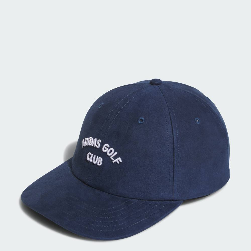 【30％OFFクーポン対象 07/15 0:00～07/26 1:59】 【公式】アディダス adidas 返品可 ゴルフ 【ゴルフ】フェイクスエード 6パネル ハット パフォーマンス レディース アクセサリー 帽子 青 ブルー JZ5657
