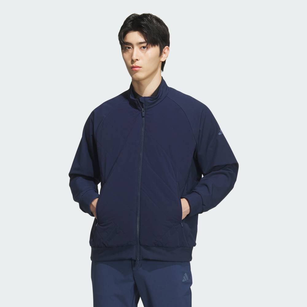 【公式】アディダス adidas 返品可 ゴルフ 【ゴルフ】メンズ COLD. RDY ハイブリッド中わた入りジャケット パフォーマンス メンズ ウェア・服 ジャケット 青 ブルー KD8324