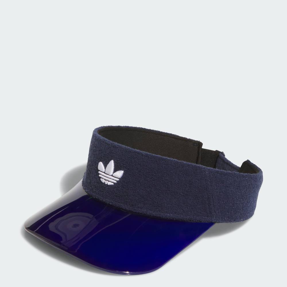 【公式】アディダス adidas 返品可 ゴルフ 【オリジナルスゴルフ】パイル バイザー オリジナルス レディース アクセサリー 帽子 青 ブルー JJ3843