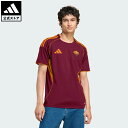 【公式】アディダス adidas 返品可 サッカー ASローマ25/26ホームジャージー パフォーマンス ユニセックス ウェア・服 ユニフォーム 赤 レッド JP4184