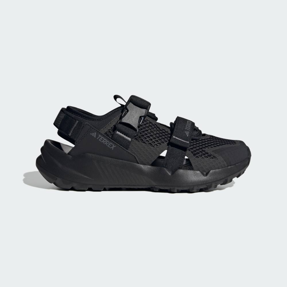 【ポイント20倍 08/04 20:00～08/11 01:59】 【公式】アディダス adidas 返品可 ソーシャルギフト対象 ハイキング テレックス Hydroterra AT サンダル / Terrex Hydroterra AT Sandals アディダス テレックス ユニセックス シューズ・靴 サンダル 黒 ブラック IF7596 【PTU】