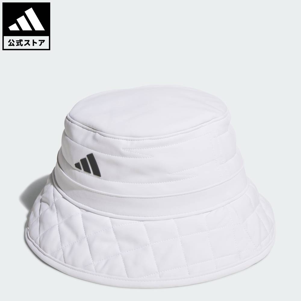 乐天商城 - 【公式】アディダス adidas ゴルフ 【ゴルフ】FROSTGUARDホオンハッスイバケットハット パフォーマンス ユニセックス アクセサリー 帽子 白 ホワイト JN9760
