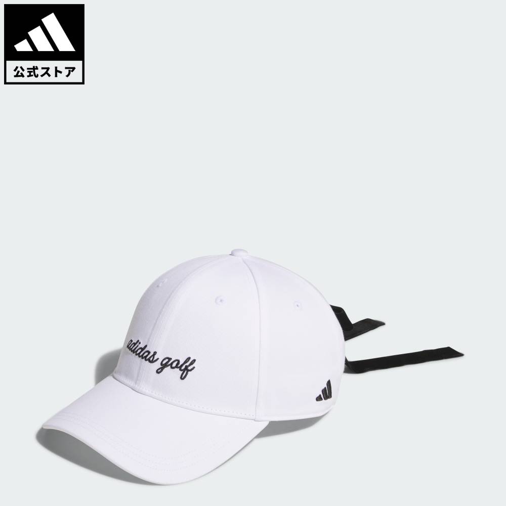 【公式】アディダス adidas 返品可 ゴルフ リボンキャップ パフォーマンス レディース アクセサリー 帽子 白 ホワイト JN9771のサムネイル