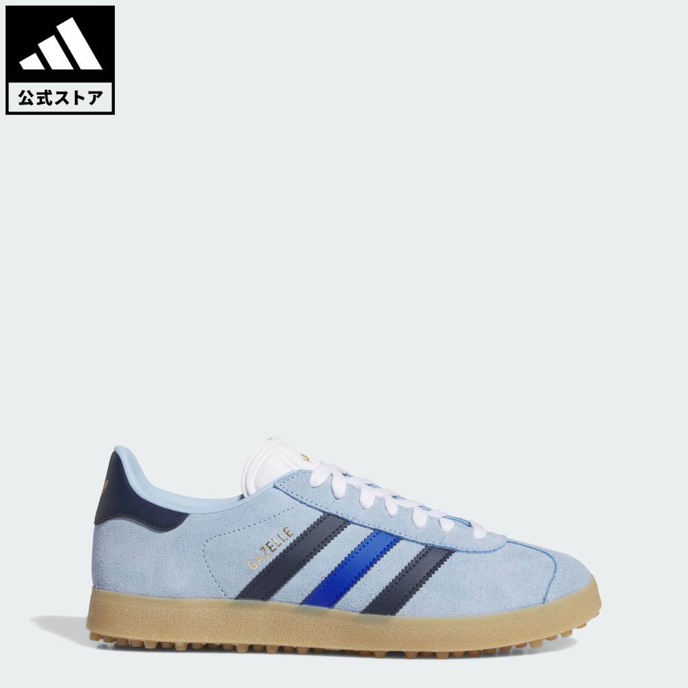 ADIDAS - 【ポイント10倍 5/9 20:00～5/20 23:59】 【公式】アディダス adidas 返品可 ゴルフ 【オリジナルスゴルフ】ガゼル ゴルフ / Gazelle Golf オリジナルス ユニセックス シューズ・靴 スニーカー 青 ブルー JS1895 【PT】