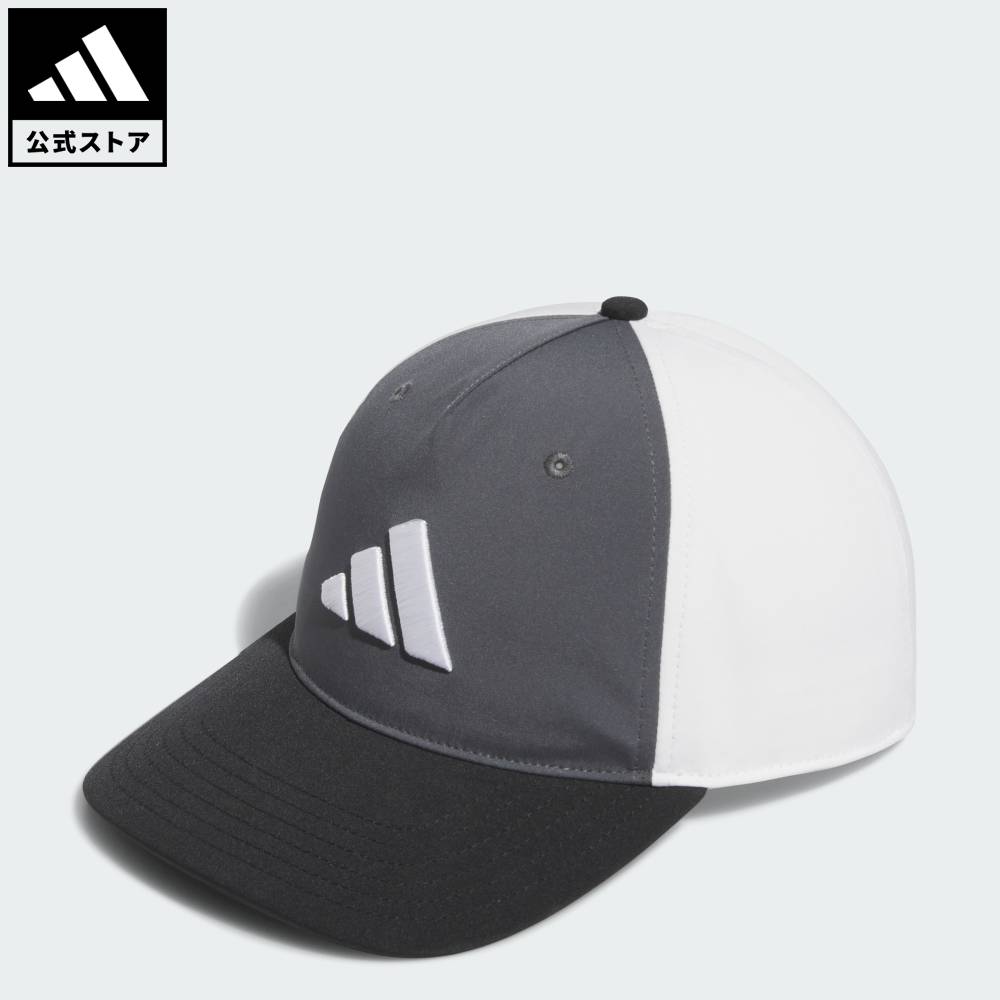 【50%OFFクーポン対象 08/04 00:00～08/11 23:59】 【公式】アディダス adidas 返品可 ゴルフ 【ゴルフ】カラーブロック キャップ パフォーマンス メンズ アクセサリー 帽子 グレー JJ1540のサムネイル