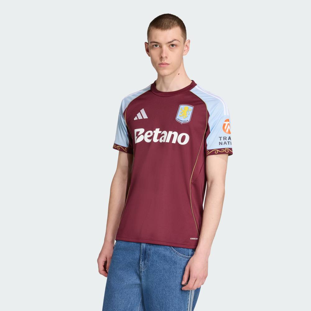 【公式】アディダス adidas 返品可 サッカー アストン・ヴィラFC 25/26 ホームジャージー パフォーマンス ユニセックス ウェア・服 ユニフォーム JN8061 2