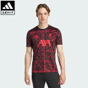 【公式】アディダス adidas 返品可 サッカー リバプールFC 25/26 プレマッチジャージー パフォーマンス メンズ ウェア・服 ユニフォーム 黒 ブラ...