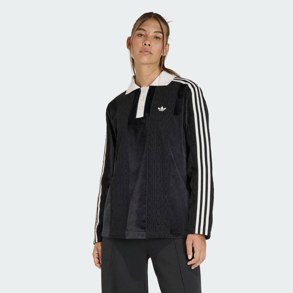 【40％OFFクーポン対象 08/04 20:00～08/11 01:59】 【公式】アディダス adidas 返品可 ライフスタイル adidas Originals ウィンターライズド 長袖 サッカージャージ オリジナルス レディース ウェア・服 ユニフォーム 黒 ブラック KR7652 adidas-10234394 adidas Online Shop 楽天市場店 サンプル画像2