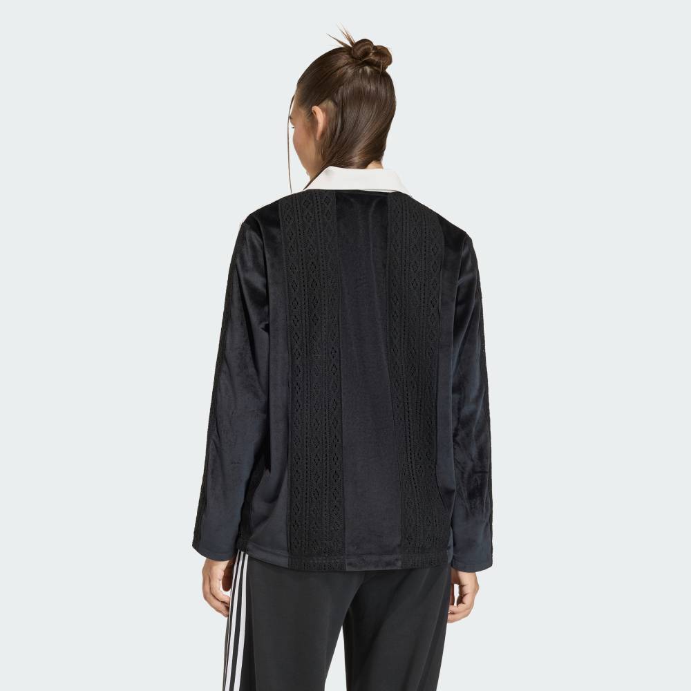 【40％OFFクーポン対象 08/04 20:00～08/11 01:59】 【公式】アディダス adidas 返品可 ライフスタイル adidas Originals ウィンターライズド 長袖 サッカージャージ オリジナルス レディース ウェア・服 ユニフォーム 黒 ブラック KR7652 adidas-10234394 adidas Online Shop 楽天市場店 サンプル画像3