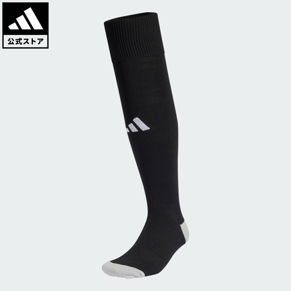 乐天商城 - 【ポイント20倍 5/9 20:00～5/20 23:59】 【公式】アディダス adidas 返品可 サッカー ミラノ 23 ソックス 2足組 パフォーマンス ユニセックス アクセサリー ソックス・靴下 黒 ブラック JD1902 【PT】