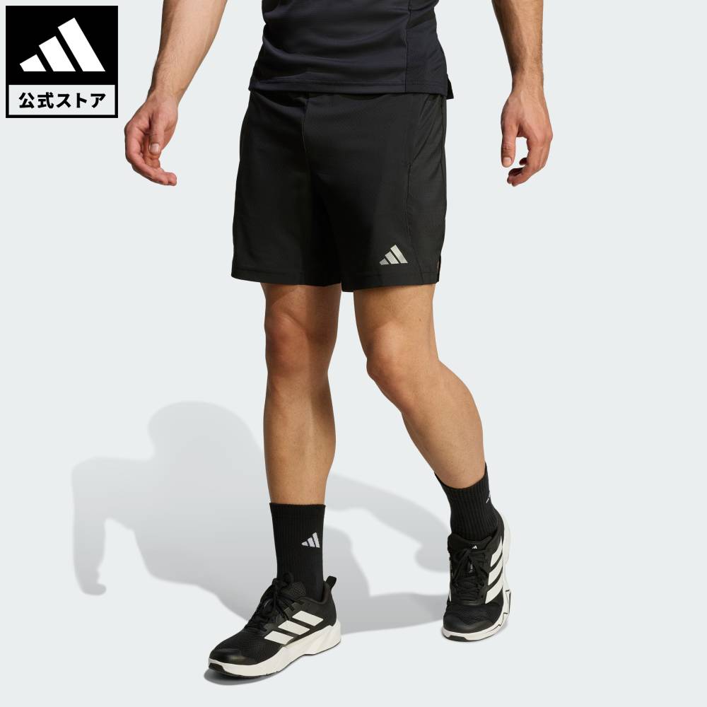 【公式】アディダス adidas 返品可 ジム・トレーニング テック アパレル クライマクール ショーツ パフォーマンス メンズ ウェア・服 ショートパンツ・短パン 黒 ブラック JM8132