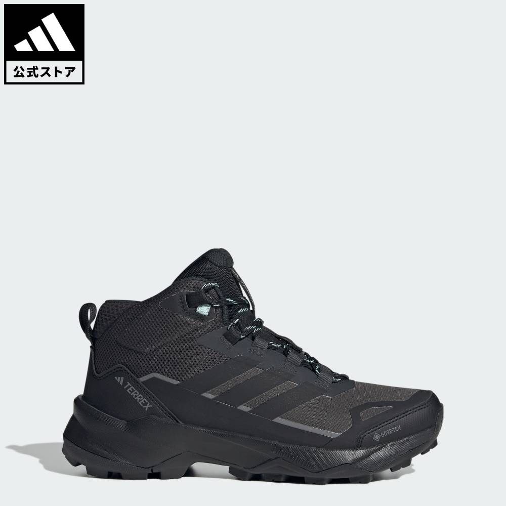 乐天商城 - 【公式】アディダス adidas 返品可 ハイキング テレックス スカイチェイサー AX5 ミッド GORE-TEX ハイキング / Terrex Skychaser AX5 Mid GORE-TEX Hiking アディダス テレックス レディース シューズ・靴 スニーカー グレー JQ2219