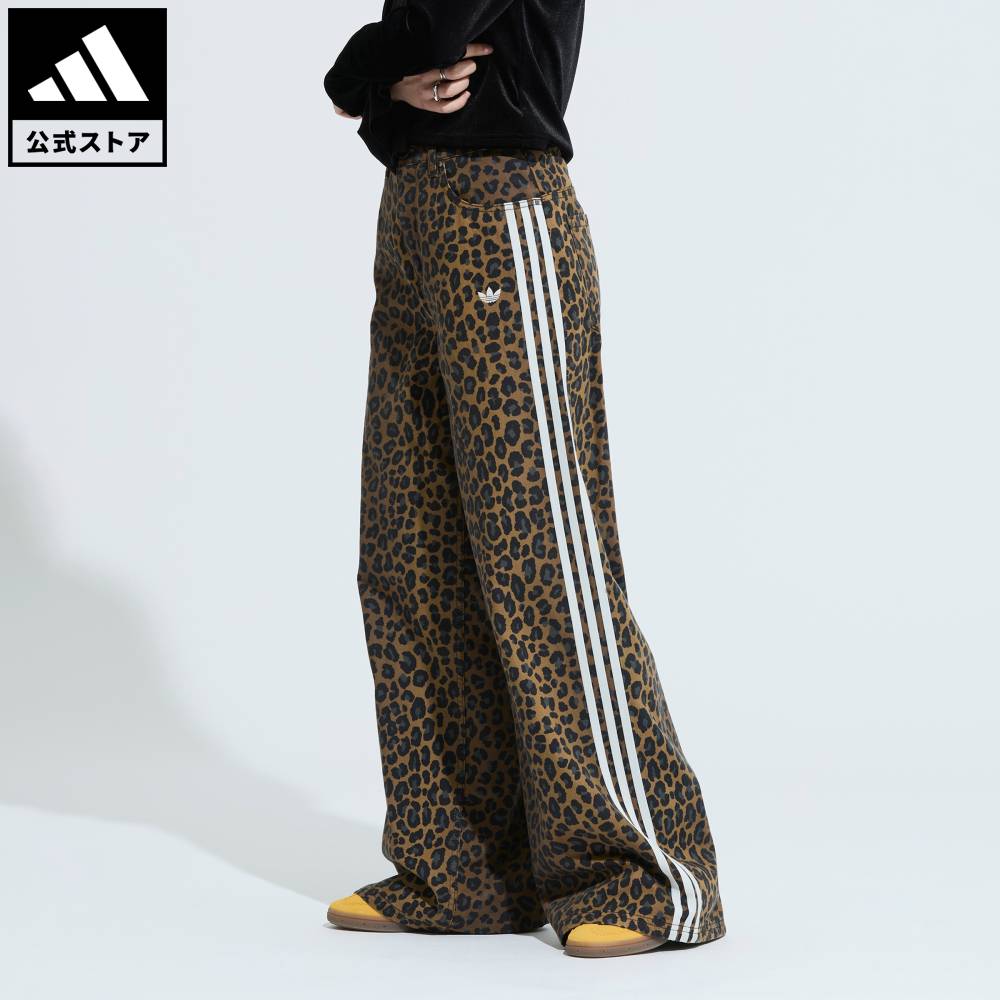 乐天商城 - 【ポイント20倍 5/9 20:00～5/20 23:59】 【公式】アディダス adidas 返品可 ライフスタイル アディダス オリジナルス デニム ルーズパンツ オリジナルス ユニセックス ウェア・服 ボトムス KA2680 【PT】