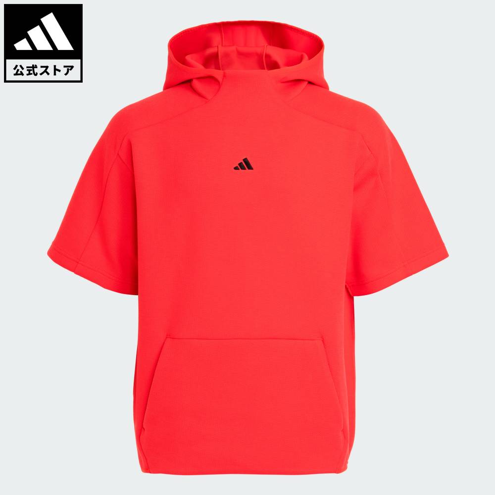 【ポイント20倍 2/4 20:00～2/10 23:59】 【公式】アディダス adidas 返品可 ゴルフ 【ゴルフ】半袖スウェットフーディー パフォーマン...