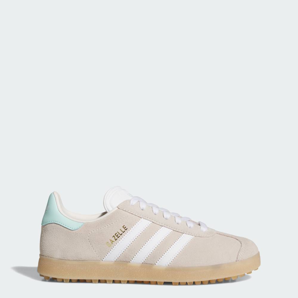 【ポイント10倍 08/04 20:00～08/11 01:59】 【公式】アディダス adidas 返品可 ゴルフ 【オリジナルスゴルフ】ウィメンズ ガゼル ゴルフ / Gazelle Spikeless Golf パフォーマンス レディース シューズ・靴 スニーカー 白 ホワイト HP7075 【PTU】
