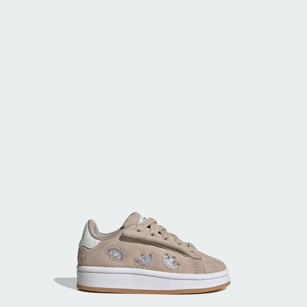 【ポイント20倍 05/23 20:00～05/27 01:59】 【公式】アディダス adidas 返品可 ライフスタイル キャンパス 00s LEDライト キッズ / CAMPUS 00s LED LIGHTS CF EL I オリジナルス キッズ／子供用 シューズ・靴 スニーカー ベージュ IH6385 【PT】 2