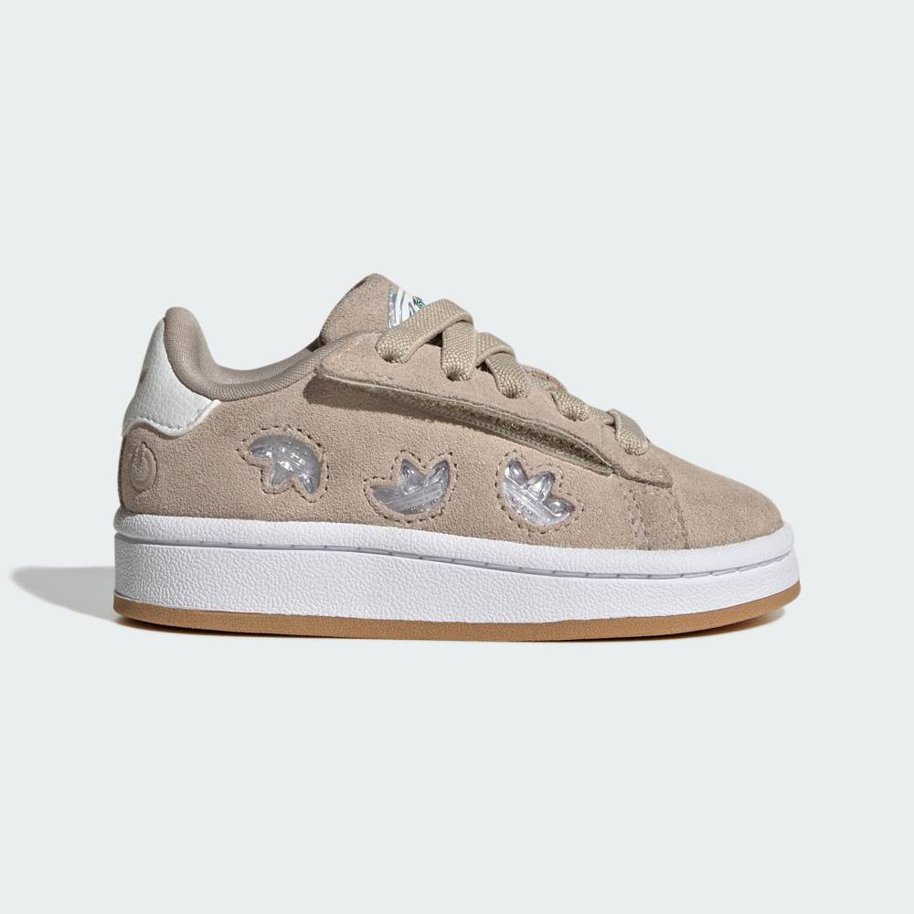 【ポイント20倍 05/23 20:00～05/27 01:59】 【公式】アディダス adidas 返品可 ライフスタイル キャンパス 00s LEDライト キッズ / CAMPUS 00s LED LIGHTS CF EL I オリジナルス キッズ／子供用 シューズ・靴 スニーカー ベージュ IH6385 【PT】 3