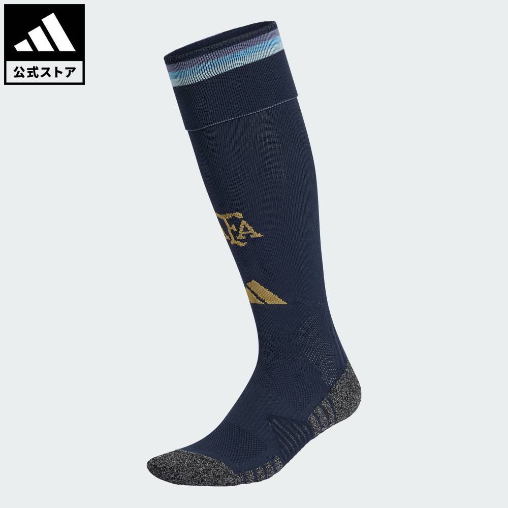 乐天商城 - 【公式】アディダス adidas 返品可 サッカー アルゼンチン代表 26 ホーム ソックス パフォーマンス ユニセックス アクセサリー ソックス・靴下 青 ブルー JM8891