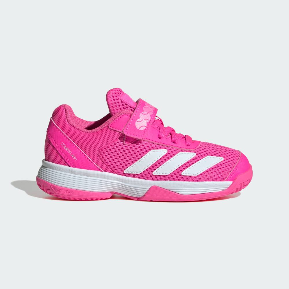 �ڸ����ۥ��ǥ����� adidas ���ʲ� �ƥ˥� �����ȥե�å��� �եå�����ɥ롼�� �ƥ˥����塼�� ���å� / Courtflash Hook-and-Loop Tennis Shoes Kids �ѥե����ޥ� ���å����Ҷ��� ���塼������ ���ˡ����� �ԥ� JR4428
