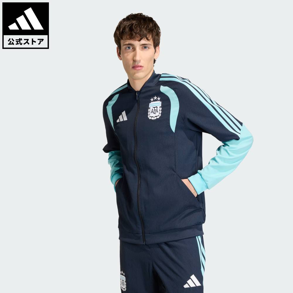 【公式】アディダス adidas 返品可 サッカー アルゼンチン代表 26 ティロ プレゼンテーション ジャケット パフォーマンス メンズ ウェア・服 ジャケット 青 ブルー JY7023