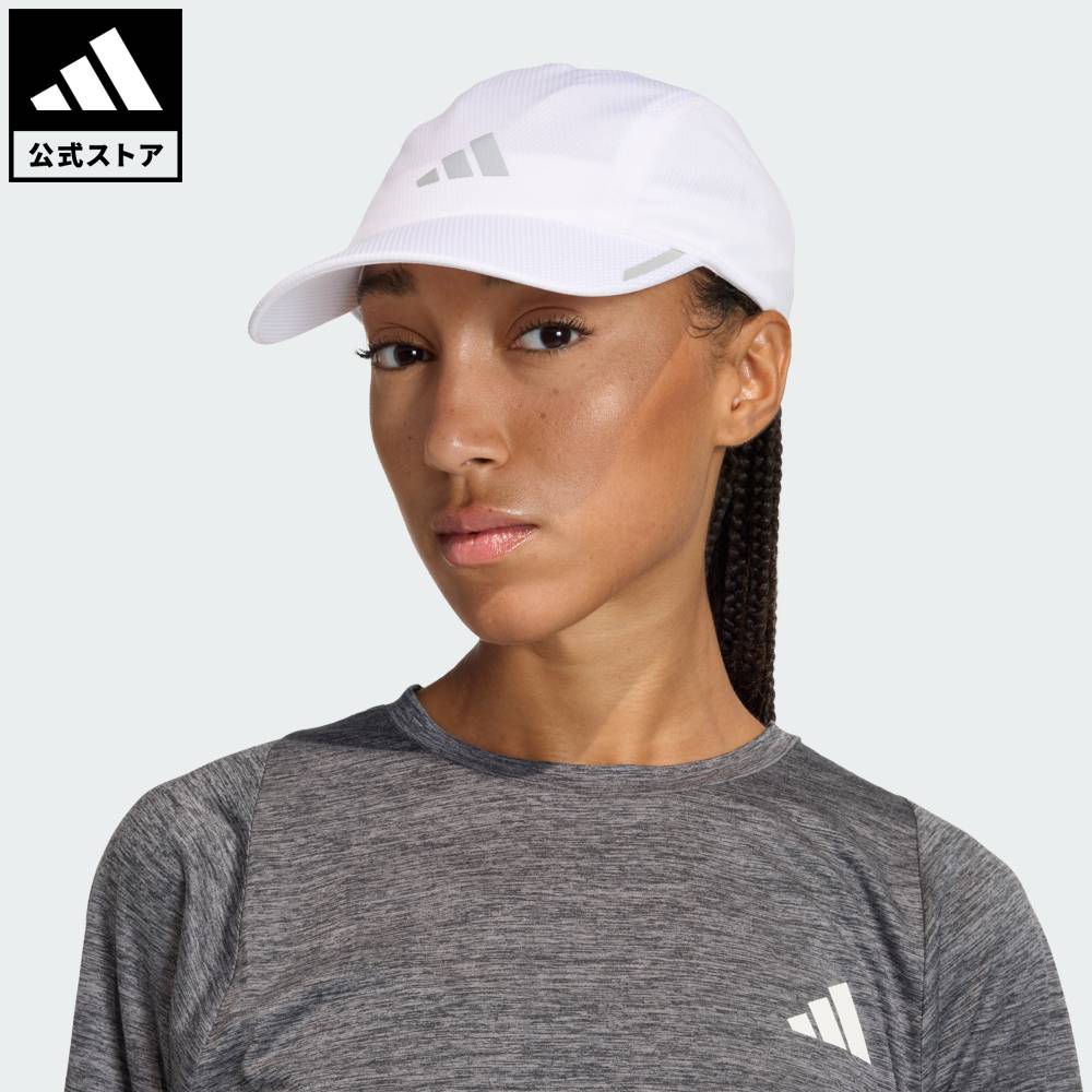 [공식] 아디다스 adidas 반품 가능 러닝 러닝 메쉬 4 패널 캡 클라이머 쿨 퍼포먼스 유니섹스 액세서리 모자 화이트 화이트 JZ0505
